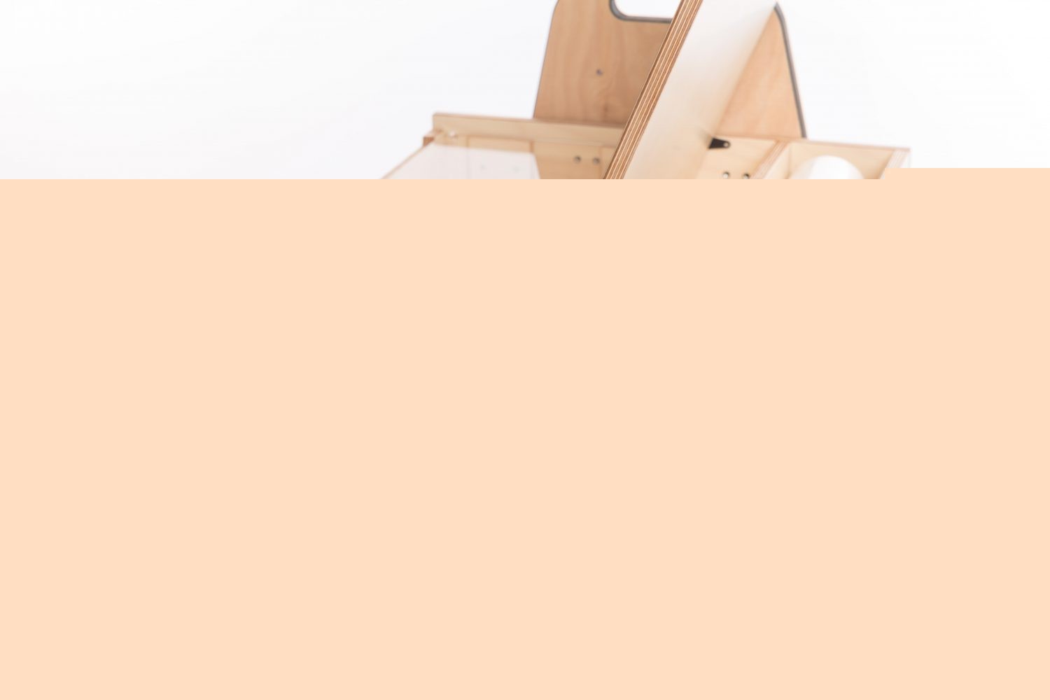 Adjustable Children Montessori Table and Chair Set Julle - Mint Green