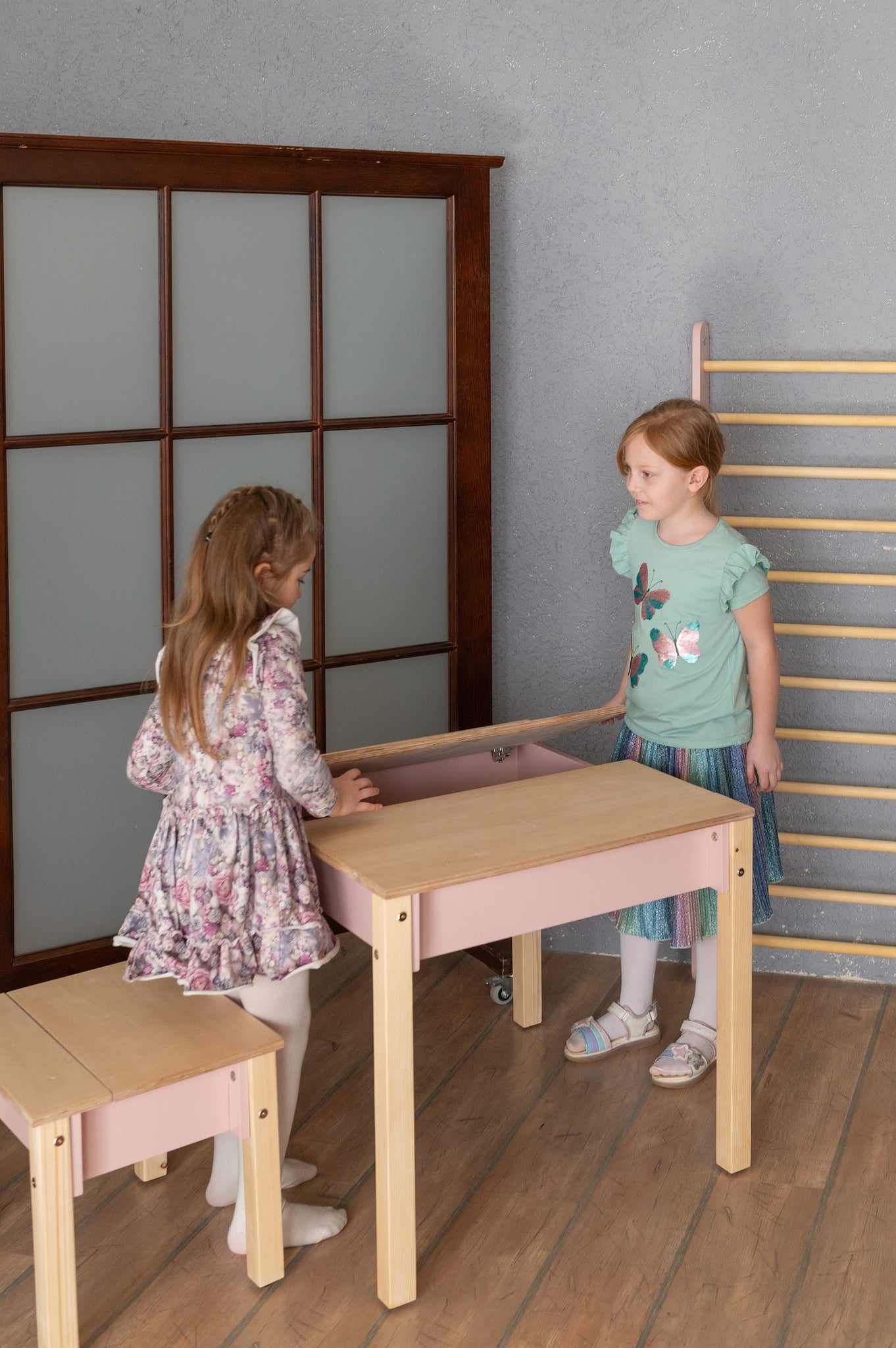 Smart Storage Table and Chair Set