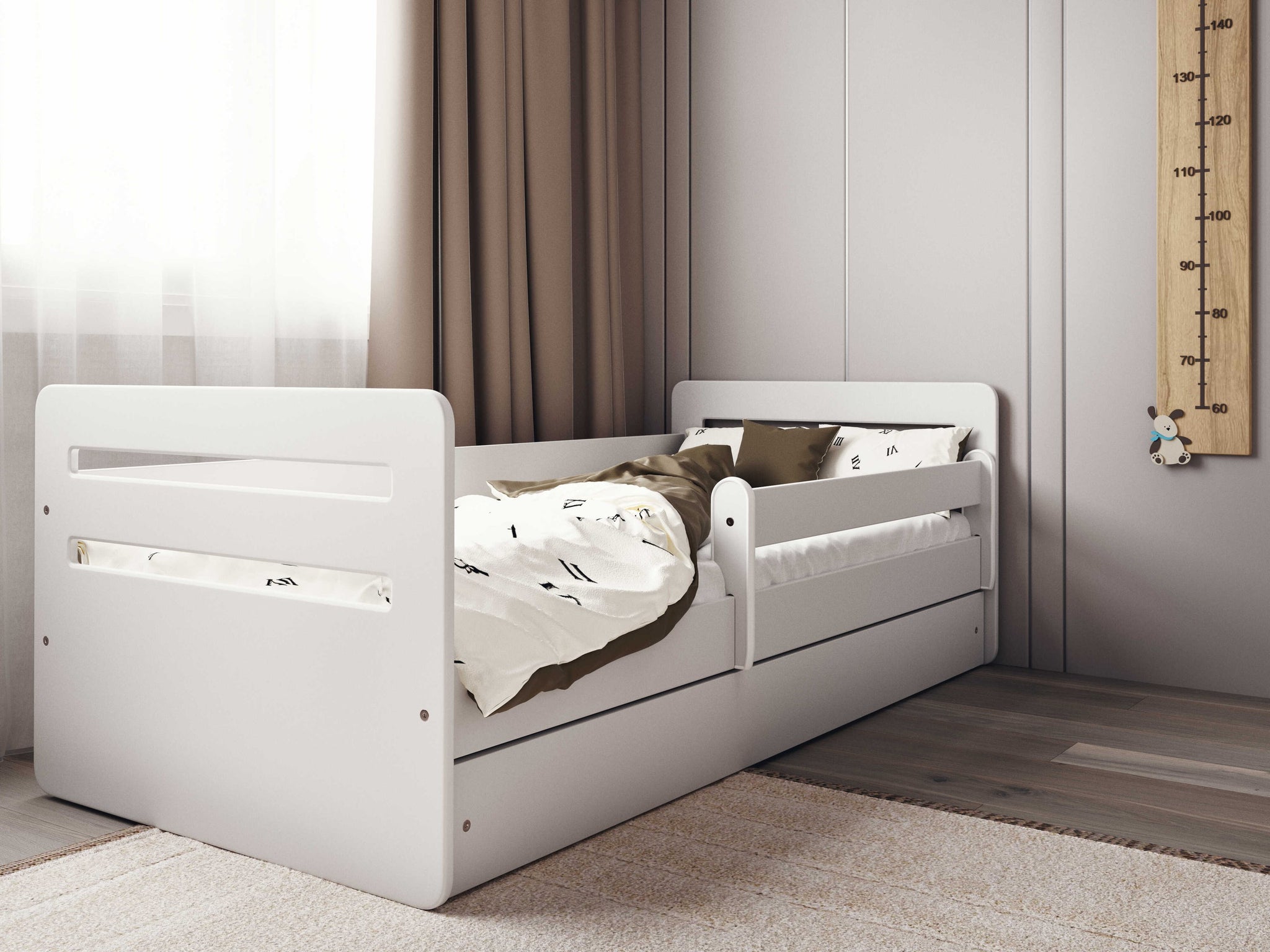 Children's Bed Tomi - White