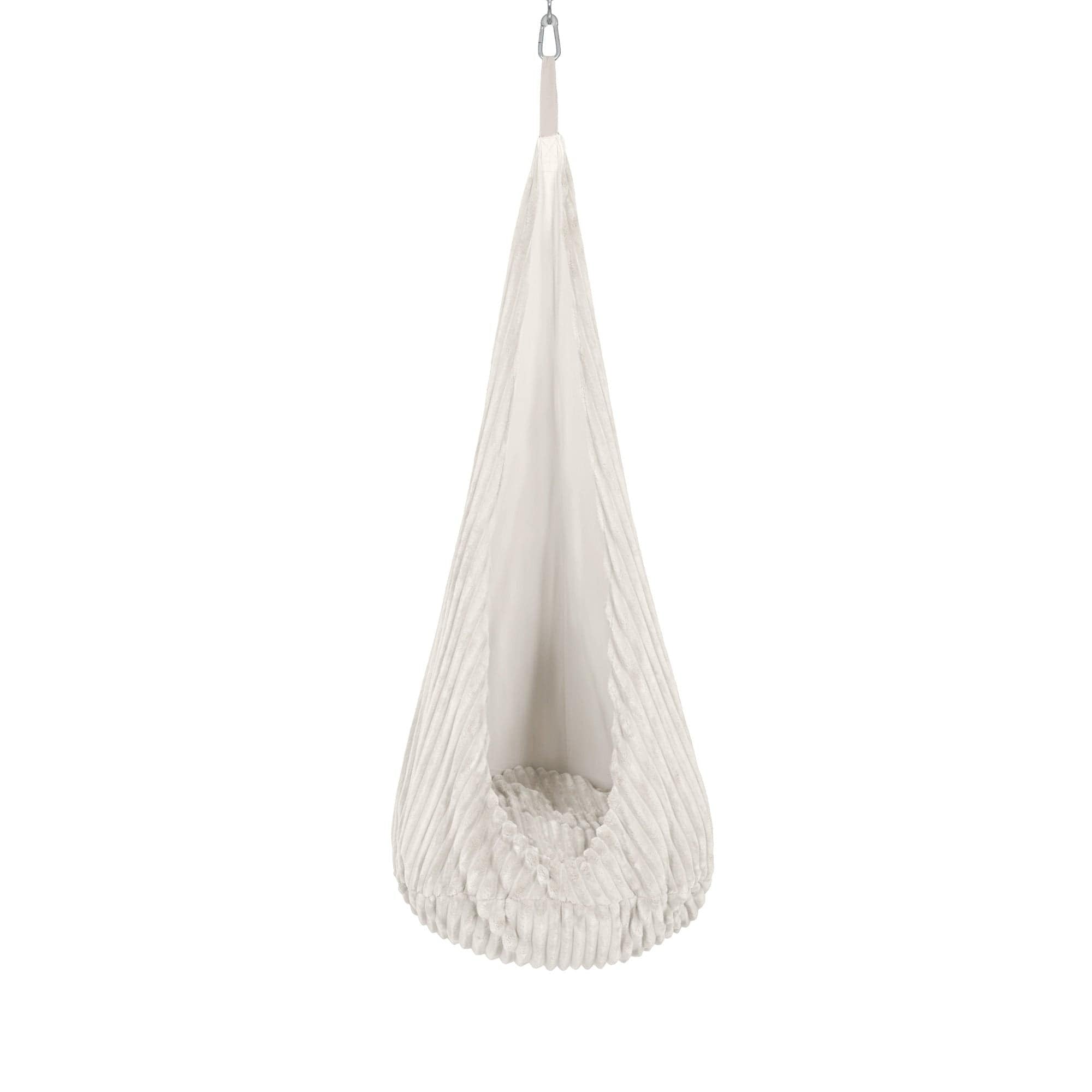 Cocoon Swing for Kids - Churros Cotton Candy White