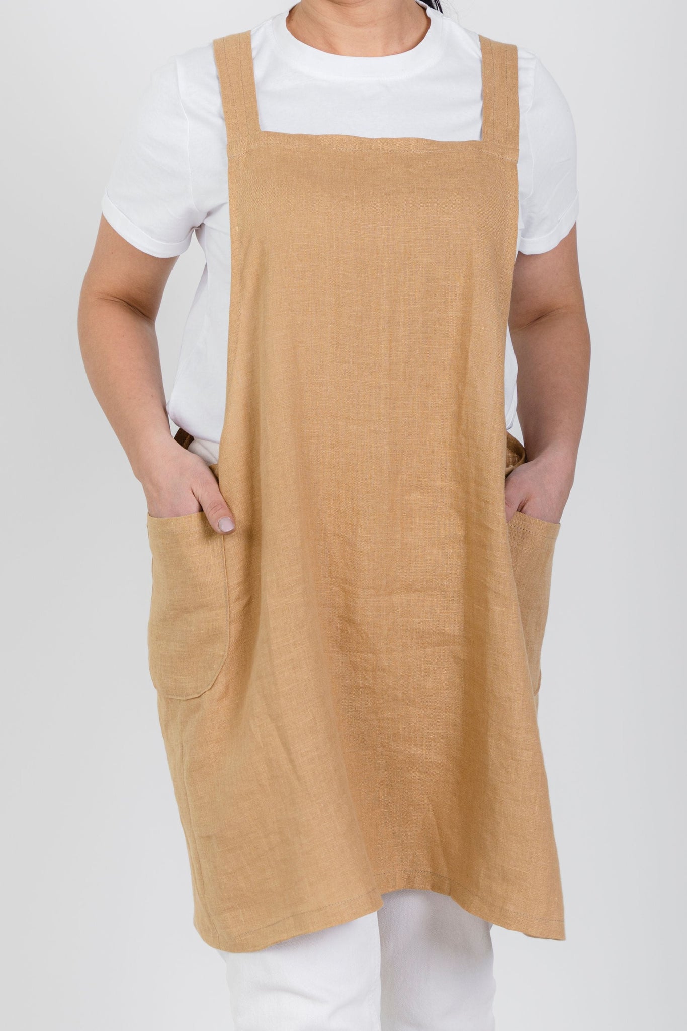 Japanese-Style Linen Apron