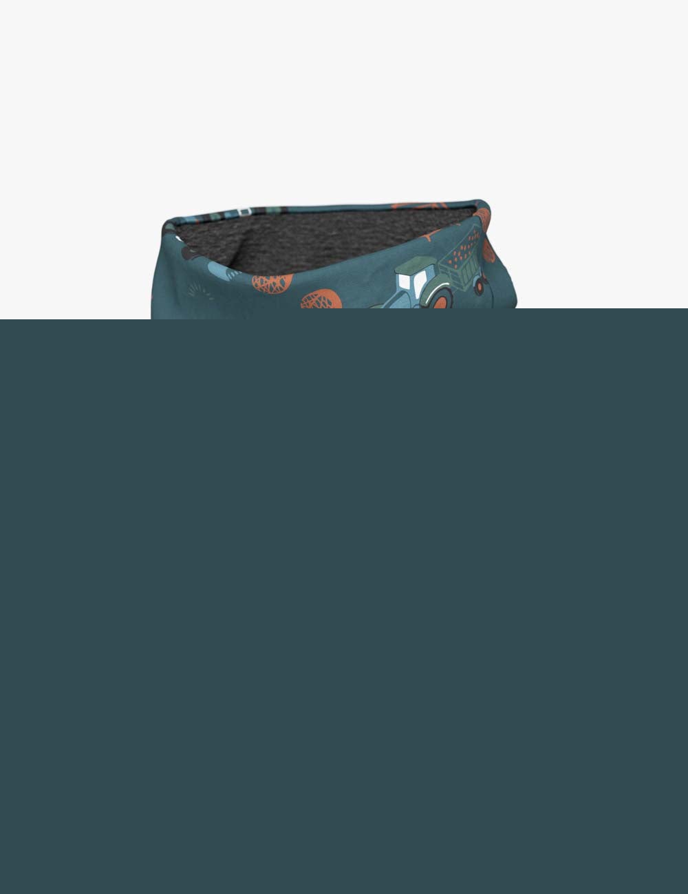 Kids Merino Neck Warmer MIKEL - Tractors