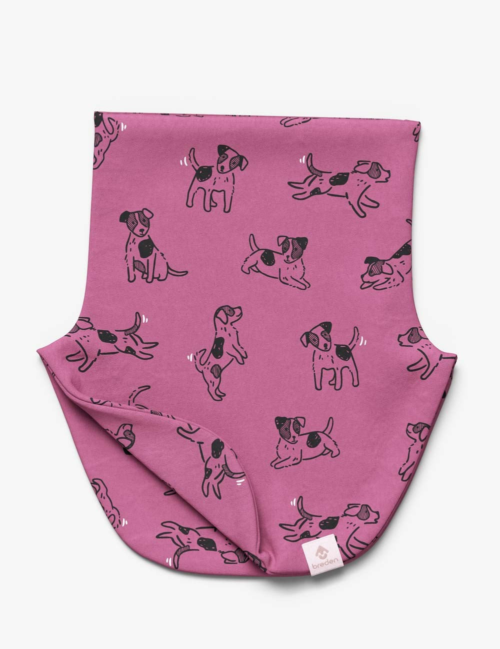 Kids Neck Warmer For Autumn And Spring TARON - Pink Dogs