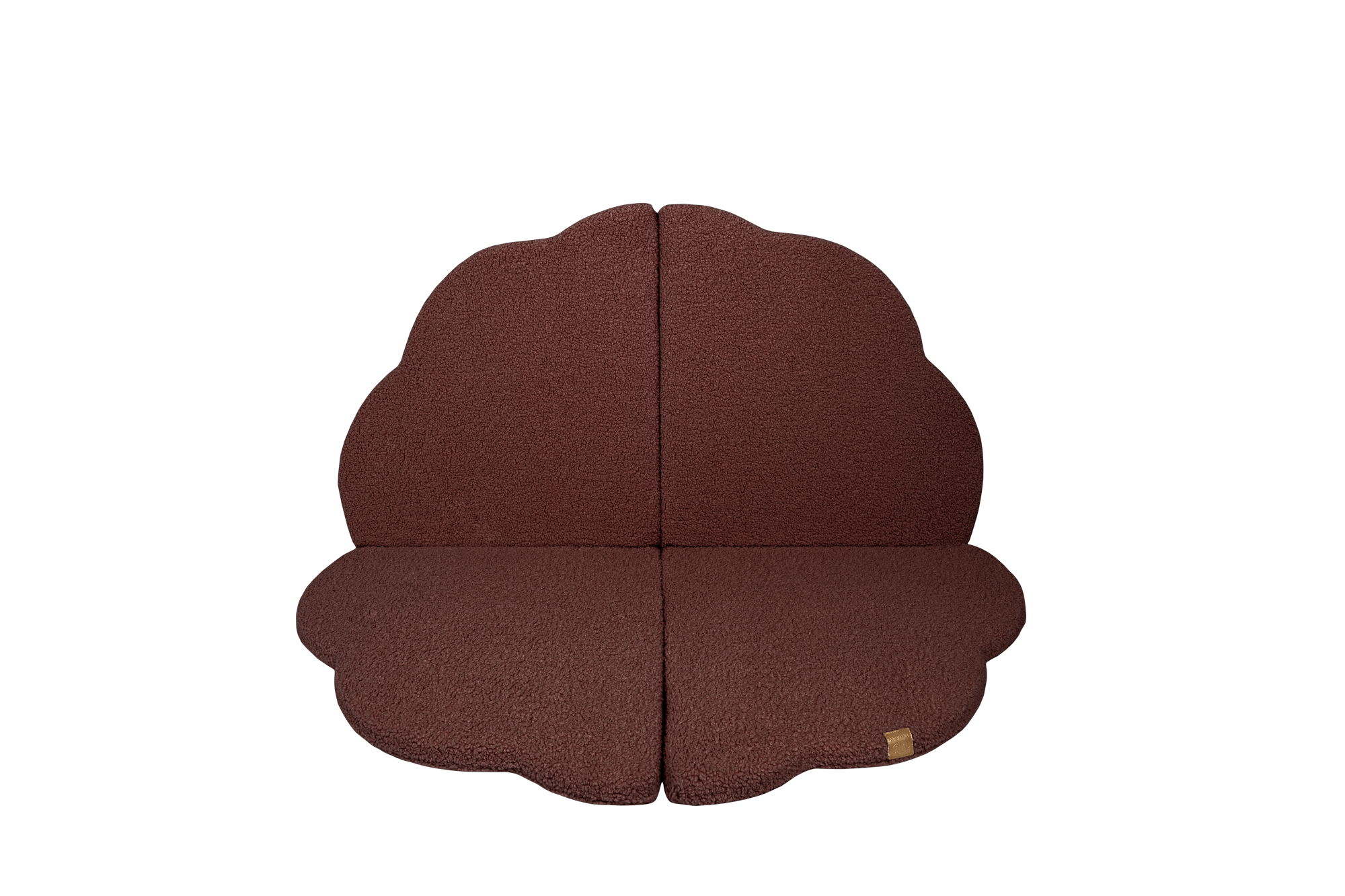 Play Mat for Kids - Cloud Shaped Bearly Brown