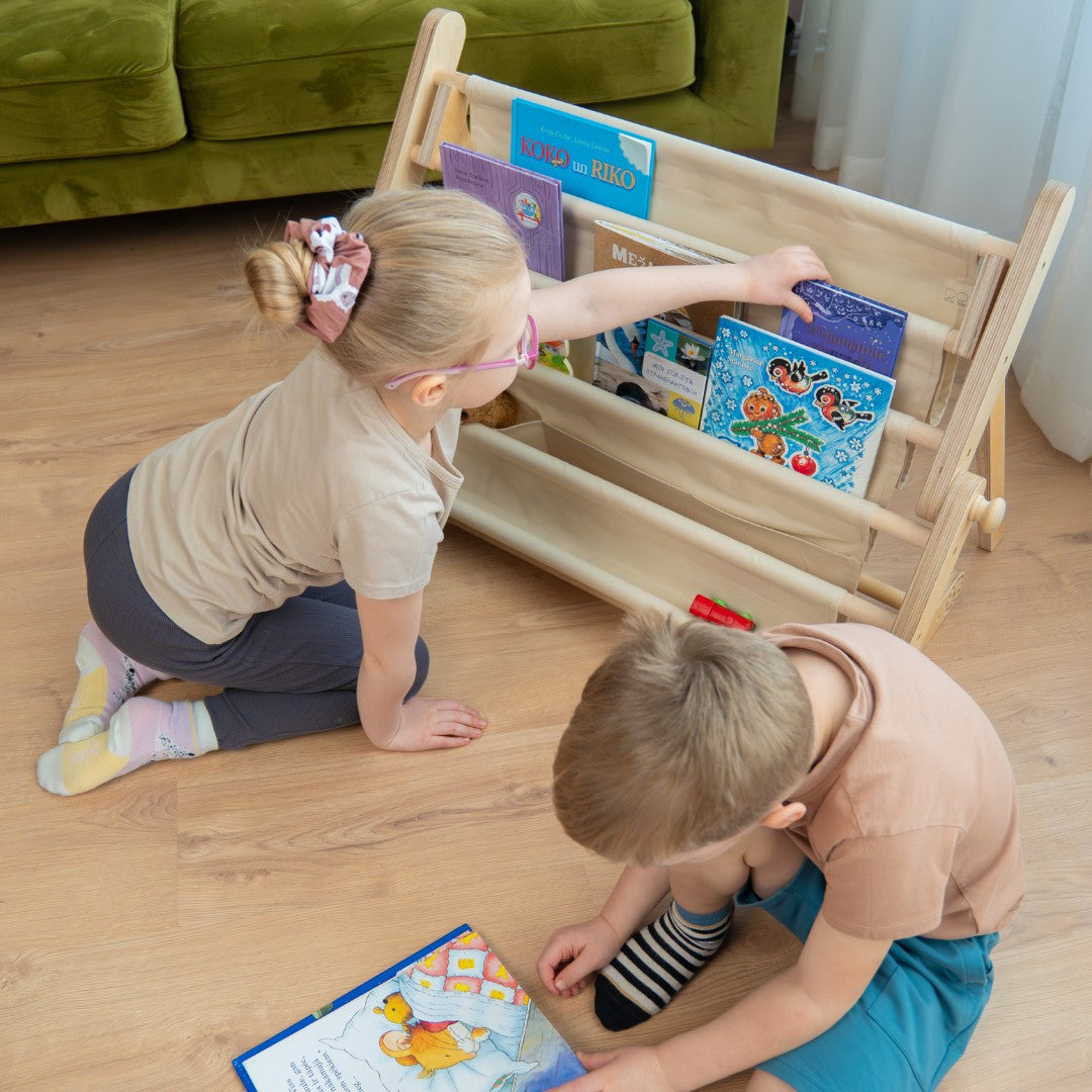 Montessori Bookshelf - Add-On for Climbing Frames