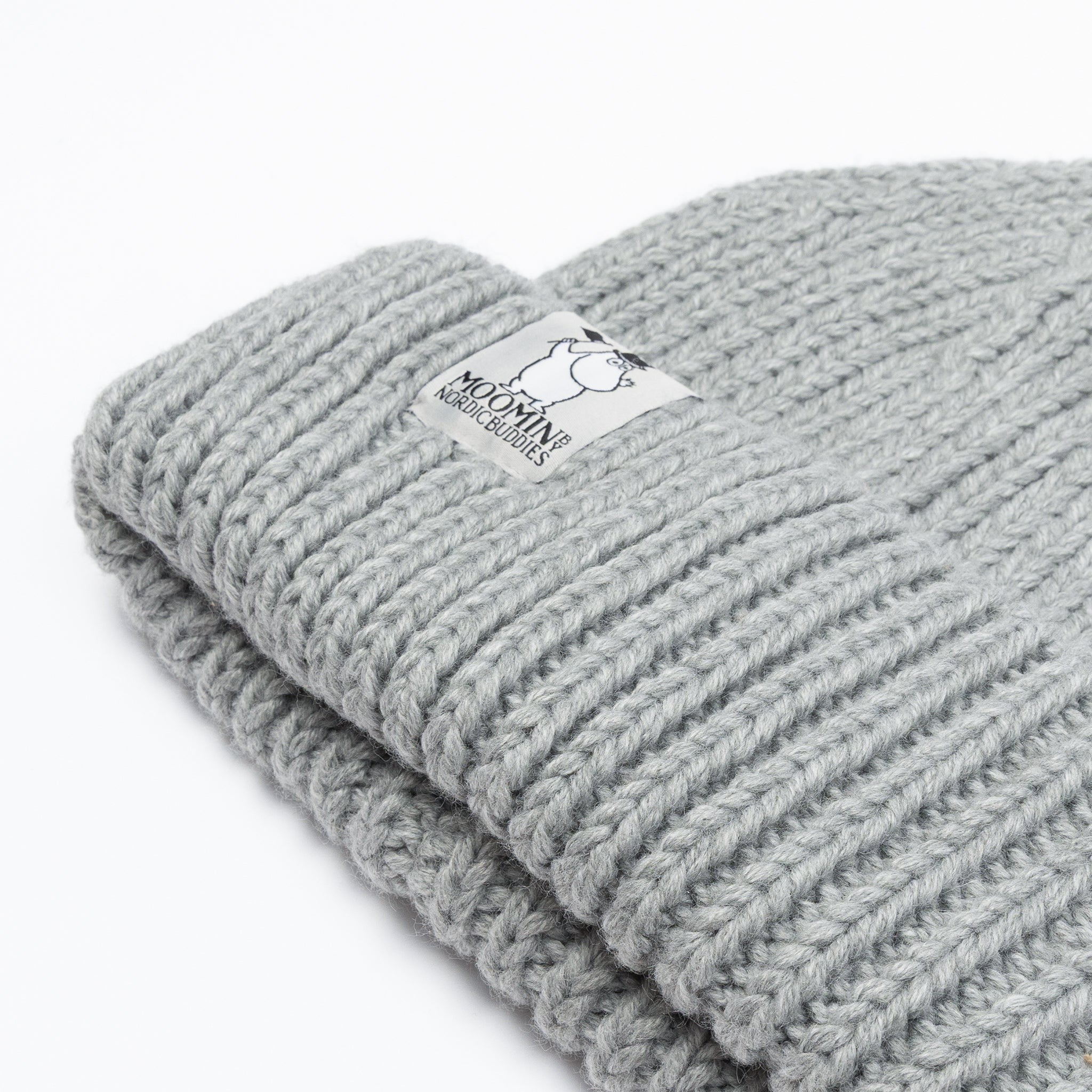 Moominpappa Chunky Beanie - Grey