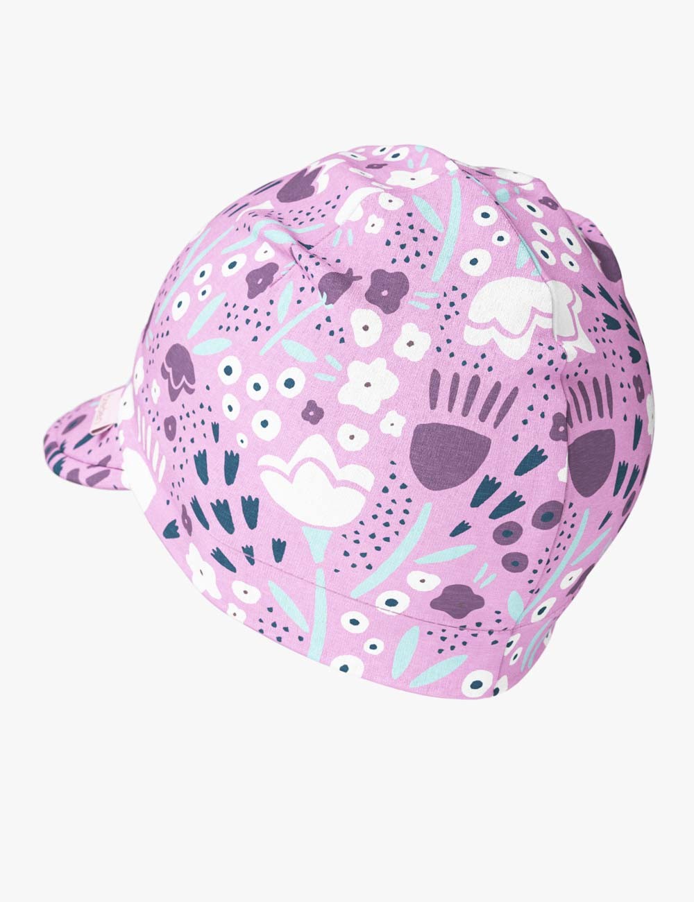 Peaked Summer Hat For Kids SUN - Spring Flowers