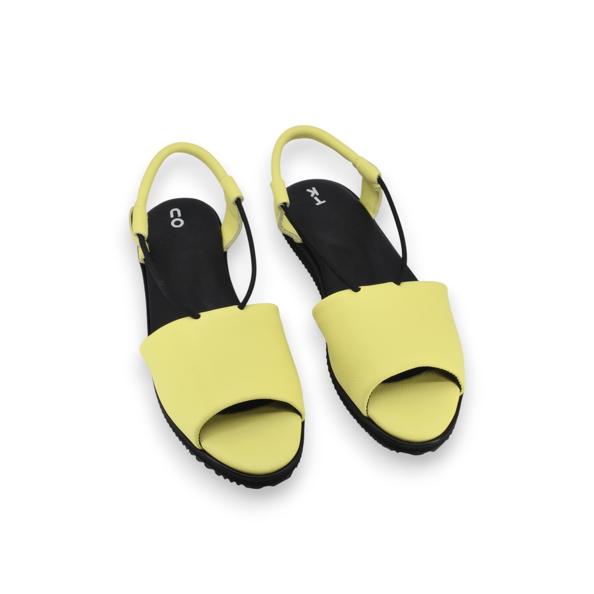 TOKU Berlin Sandals - Lime Yellow
