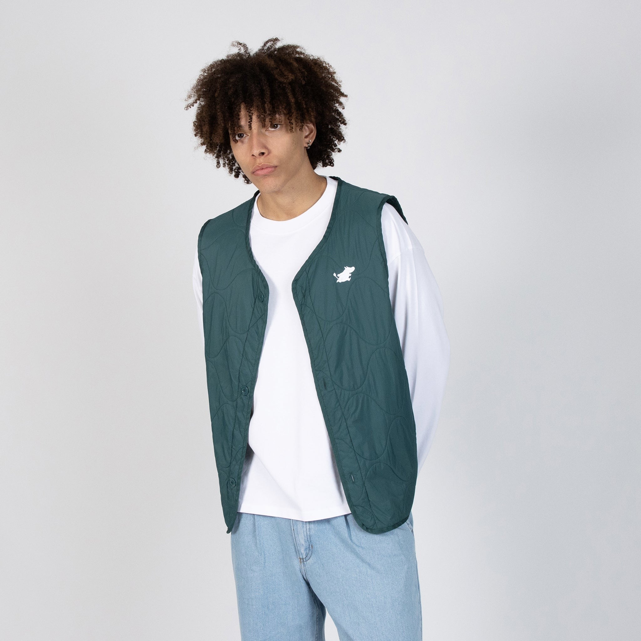 Unisex Vest - Green Moomin Classics