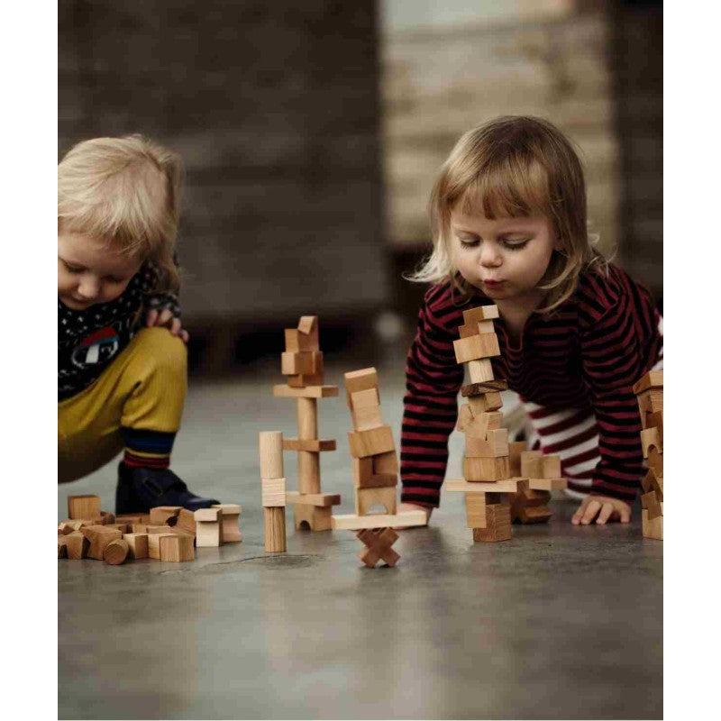 Wooden Tower Puzzle - Colorful - Nordikinder